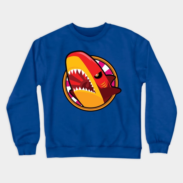 Fury Shark Crewneck Sweatshirt by zoneo